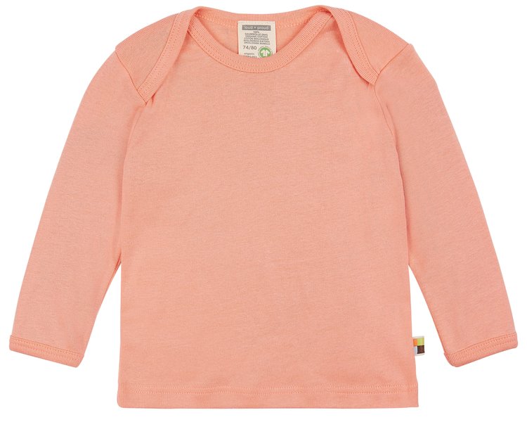 Shirt uni 1090 Peach, 86/92 - LOUD 2398
