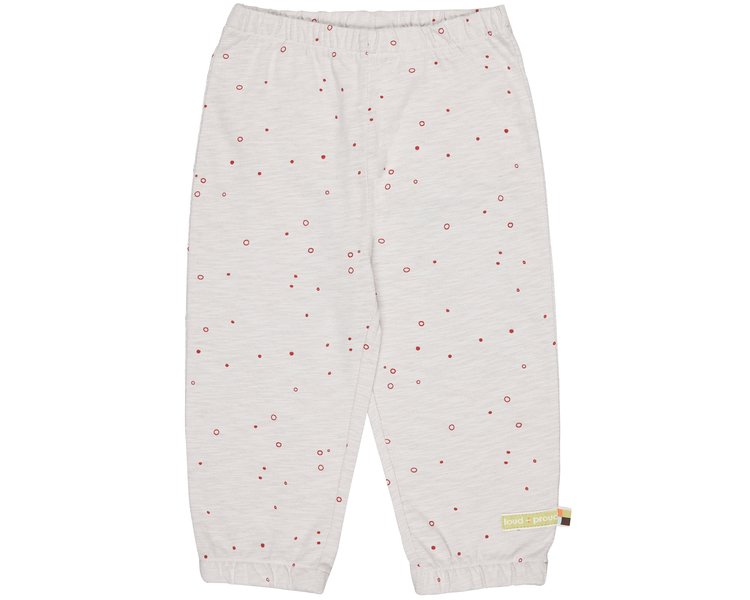 Hose Slub Jersey mit Druck 4115 Stone 110/116 - LOUD 80218