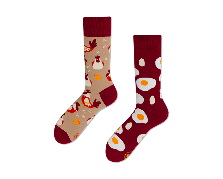 Socken Egg and Chicken, Gr. 35-38 - MANY 26277