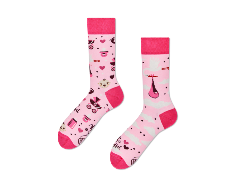 Socken It's a girl, Gr. 43-46 - MANY 26660 Socken It's a girl, Gr. 43-46 - MANY 26660