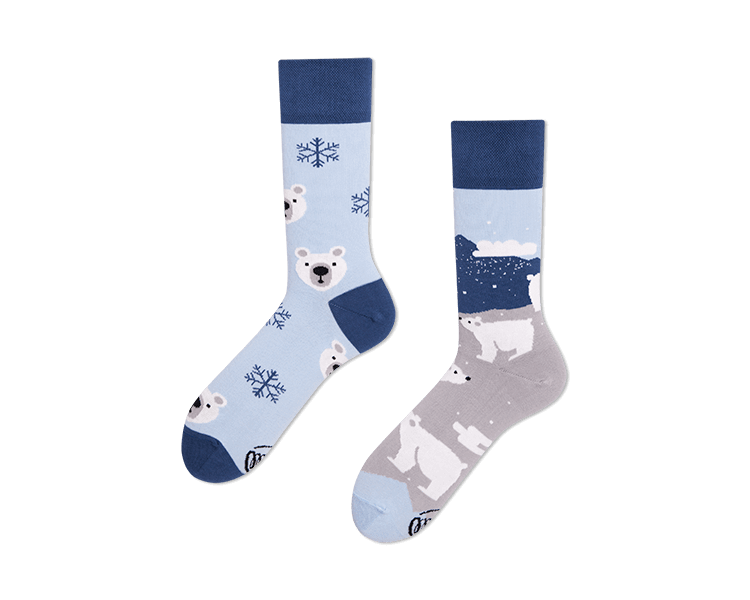 Socken Eisbär, Gr. 43-46 - MANY 26252