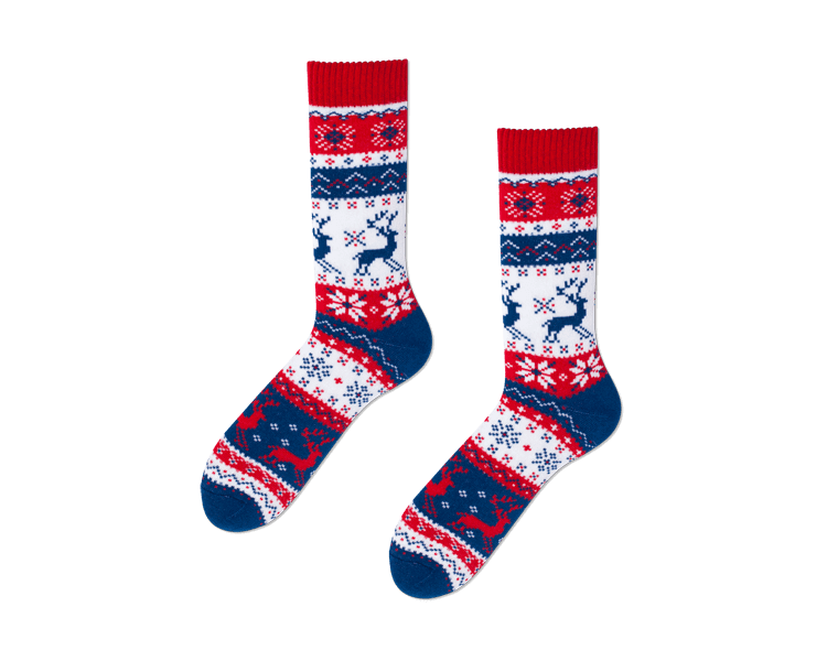 Socken Warm Rudolph, Gr. 43-46 - MANY 26176