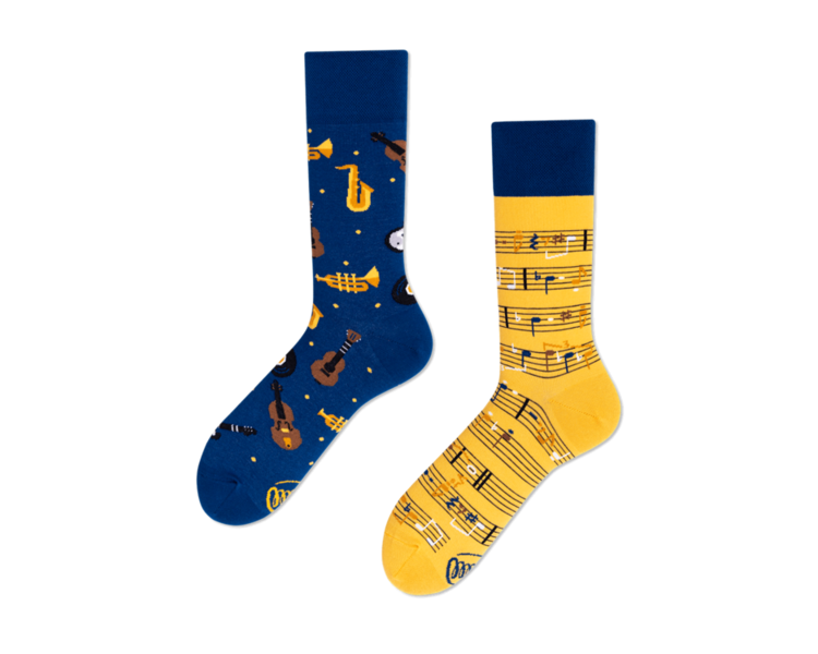 Socken Music Notes, Gr. 43-46 - MANY 26483