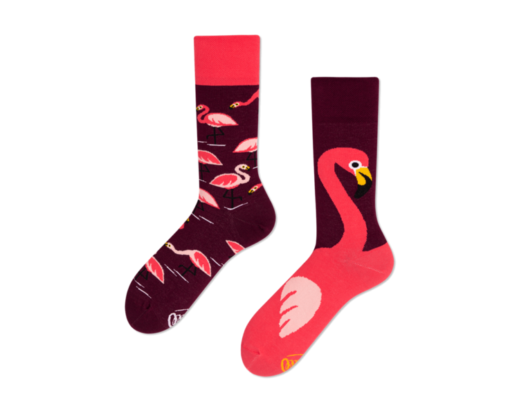 Socken Pink Flamingo, Gr. 43-46 - MANY 26432