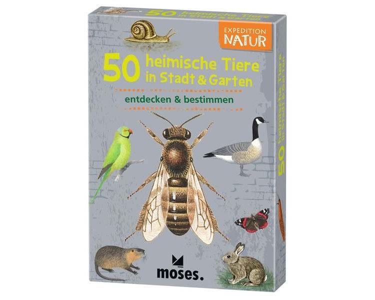 Expedition Natur: 50 heimische Tiere in Stadt und Garten - MOSES 009778