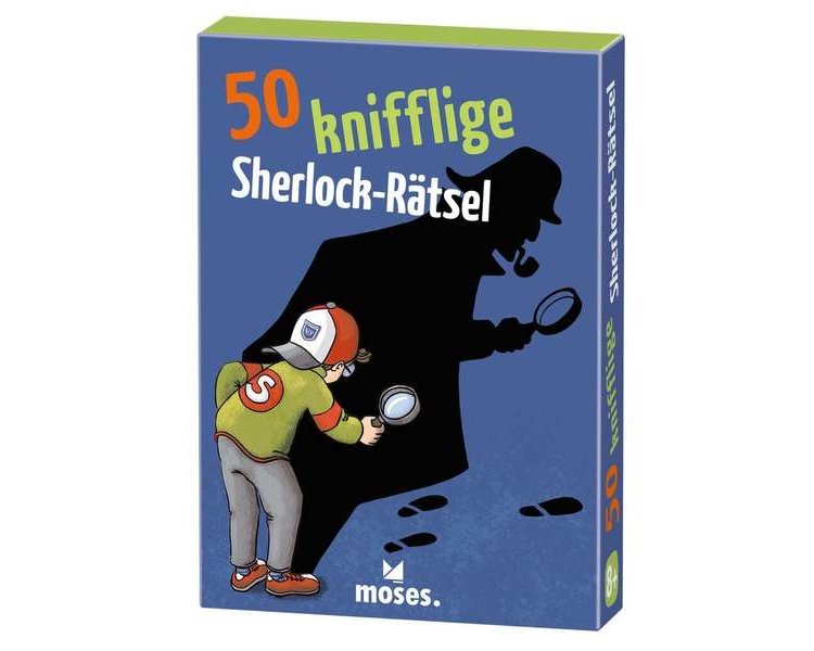 50 knifflige Sherlock-Rätsel - MOSES 021053