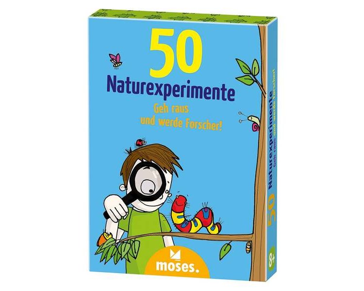 50 Naturexperimente:  Geh raus und werde Forscher - MOSES 021079