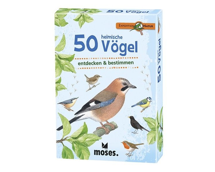 Expedition Natur: 50 heimische Vögel - MOSES 009715