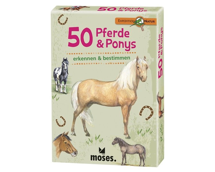 Expedition Natur: 50 Pferde & Ponys - MOSES 009744 Expedition Natur: 50 Pferde & Ponys - MOSES 009744