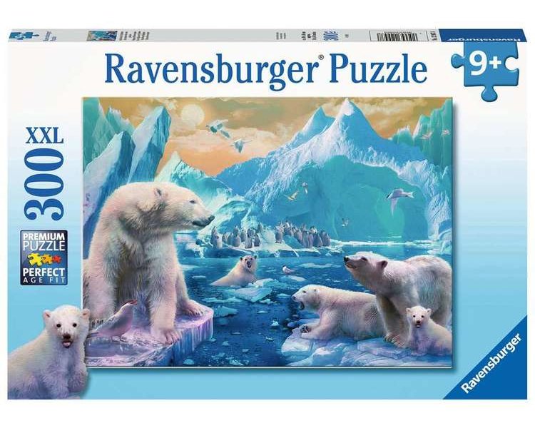 Puzzle 300 Teile XXL: Im Reich der Eisbären - RAVEN 12947