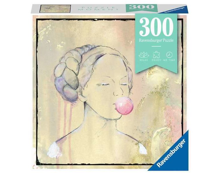 Puzzle 300 Teile Moment: Bubblegumlady - RAVEN 12966