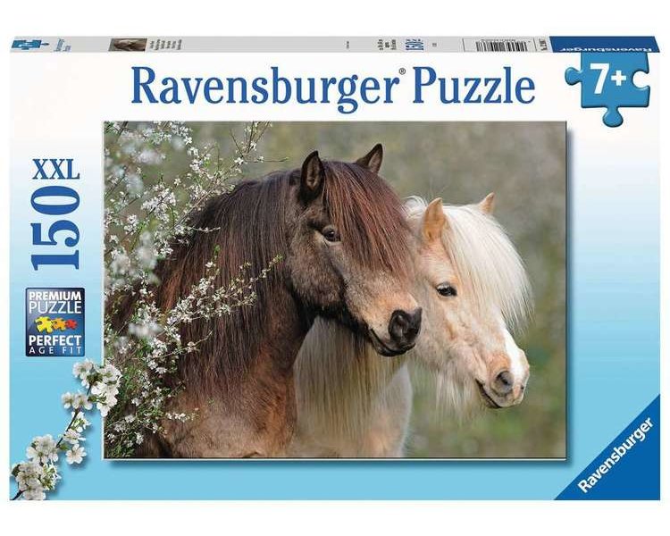 Puzzle 150 Teile XXL: Schöne Pferde - RAVEN 12986