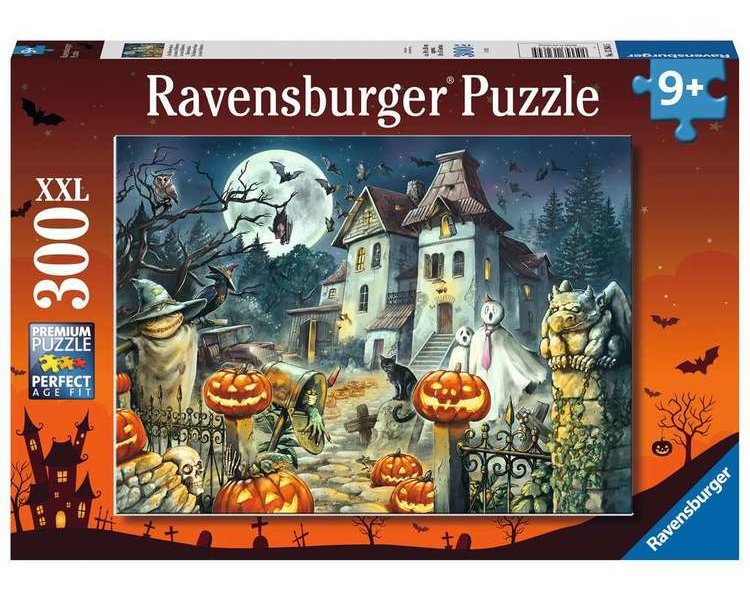 Puzzle 300 Teile XXL: Das Halloweenhaus - RAVEN 13264