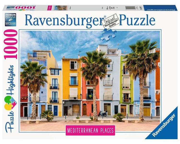 Puzzle 1000 Teile: Mediterranes Spanien - RAVEN 14977