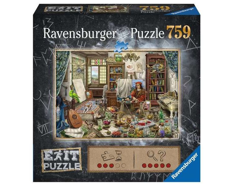EXIT Puzzle 759 Teile: Das Künstleratelier - RAVEN 16782