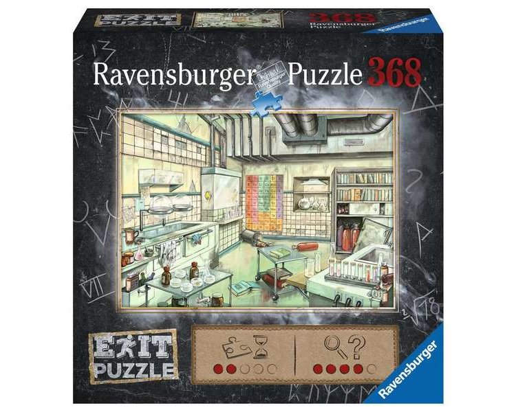 EXIT Puzzle 368 Teile: Das Labor - RAVEN 16783