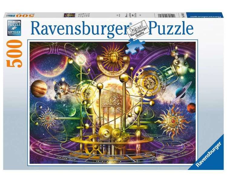 Puzzle 500 Teile: Planetensystem - RAVEN 16981