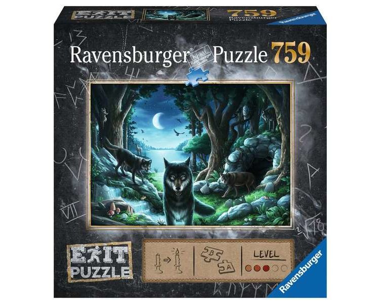EXIT Puzzle 759 Teile: Wolfsgeschichten - RAVEN 15028