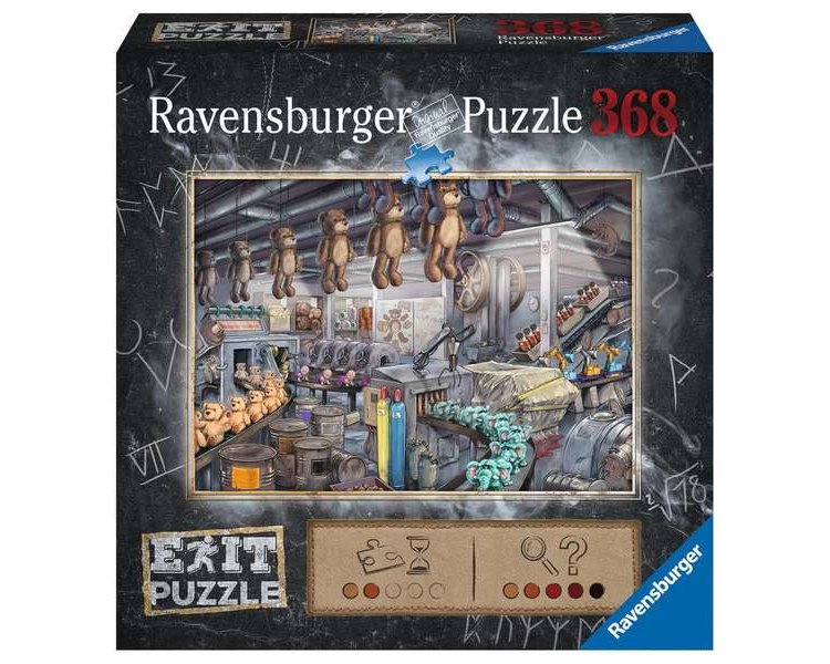 EXIT Puzzle 368 Teile: In der Spielzeugfabrik - RAVEN 16484