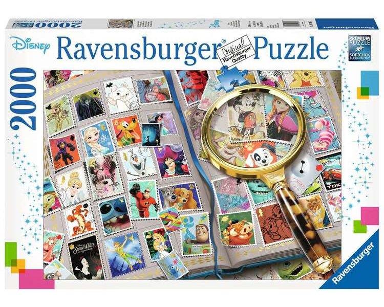 Puzzle 2000 Teile: Meine liebste Briefmarke - RAVEN 16706