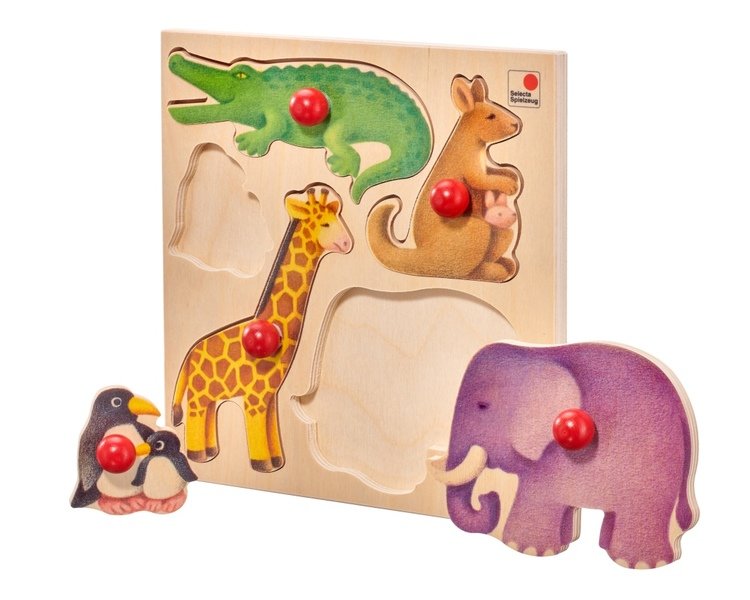 Puzzle Zoo, 5 Teile - SEL 62046
