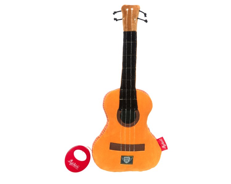Spieluhr Gitarre orange "Hey Jude" -