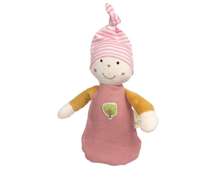 Baby Kuschelwichtel rosa, Green Collection - SIGIKID 39574