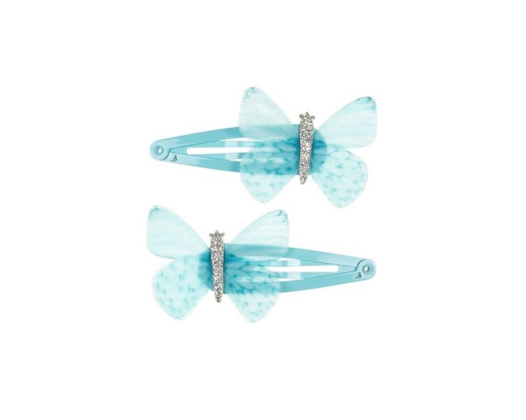 Haarclip Jenna, Schmetterling blau (2 Sück) - SOUZA 106278