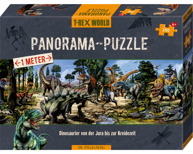 Panorama-Puzzle T-Rex World (250 Teile) - SPIEGEL 17548