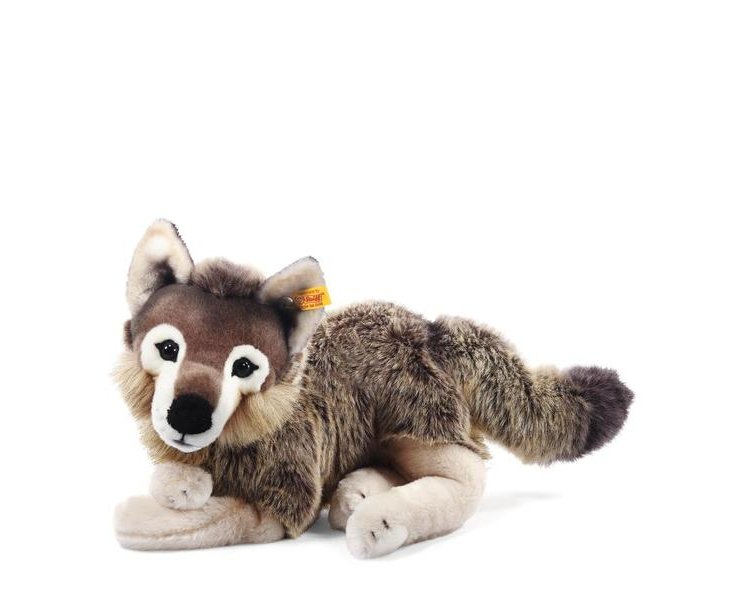 Snorry Schlenker Wolf 40 grau/braun - STEIFF 069284