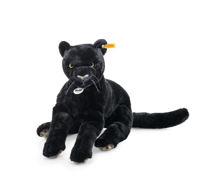 Nero Schlenker Panther 40 schwarz liegend - STEIFF 084072
