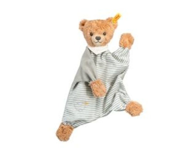 Schlaf Gut Bär Schmusetuch 30 grau - STEIFF 239915