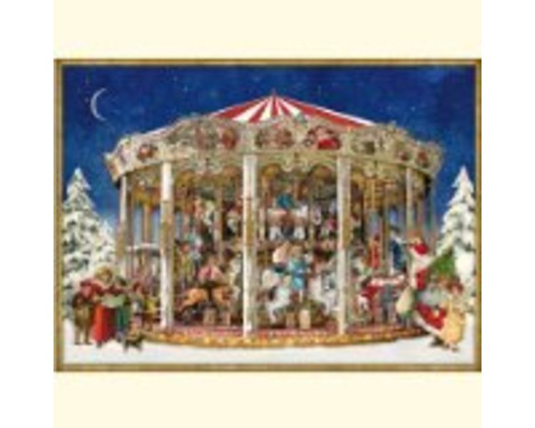 Adventskalender Nostalgisches Weihnachtskarussell - COPPENRATH 70300