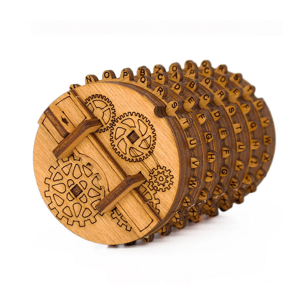 Cluebox - Kryptos - Cryptex Bausatz aus Holz