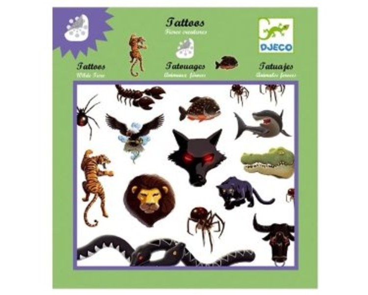 Tattoos "Wild Tiere" - DJECO DJ 09570
