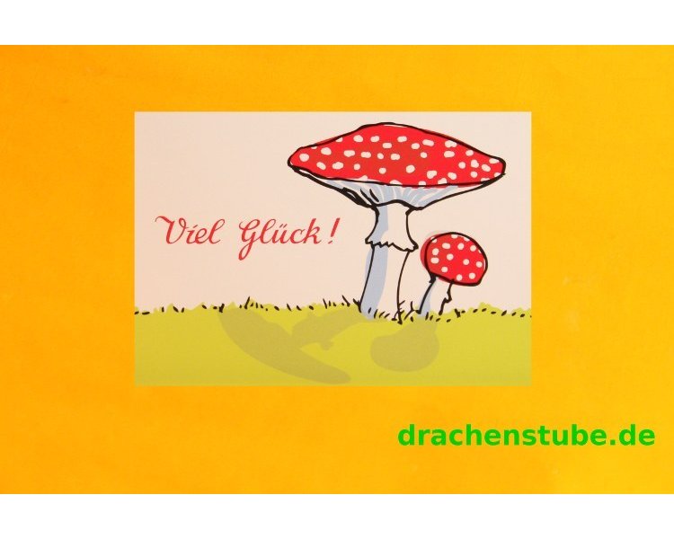 Postkarte Fliegenpilz - KRIMA 10874