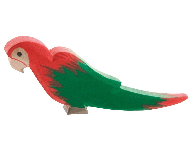 Papagei rot - OSTHEIMER 21402