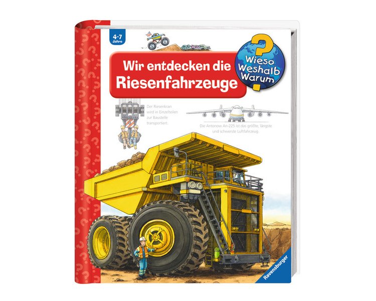WWW 06: Wir entdecken die Riesenfahrzeuge - RAVENSBURGER 32897 WWW 06: Wir entdecken die Riesenfahrzeuge - RAVENSBURGER 32897