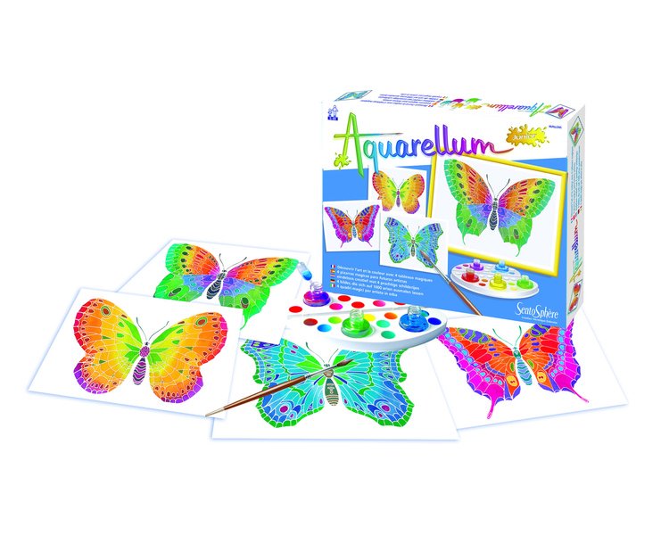 Aquarellum junior Schmetterlinge - SENTO 00883