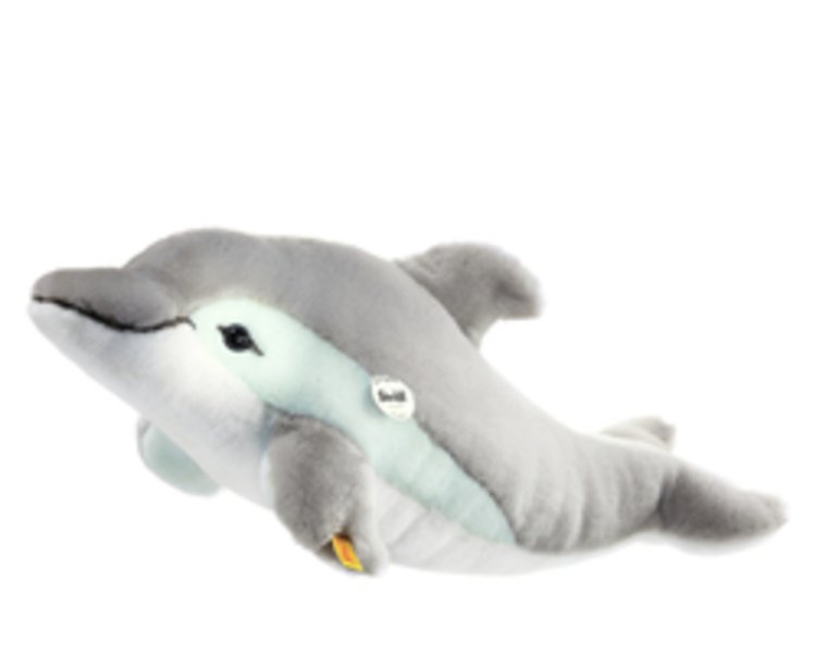 Cappy Delphin, 35 cm, grau/weiss - STEIFF 063183